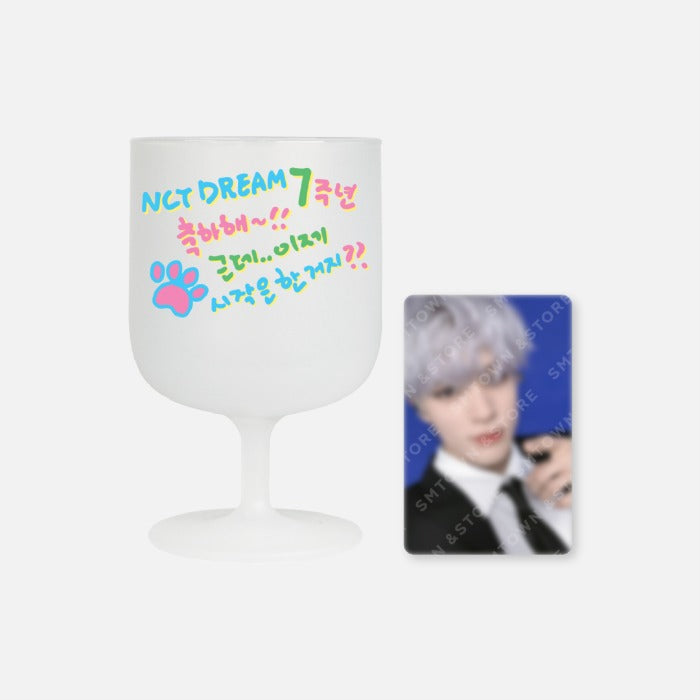 NCT 127 7th Anniversary DIY Plastic Wine Cup & Photo Card Set – SM