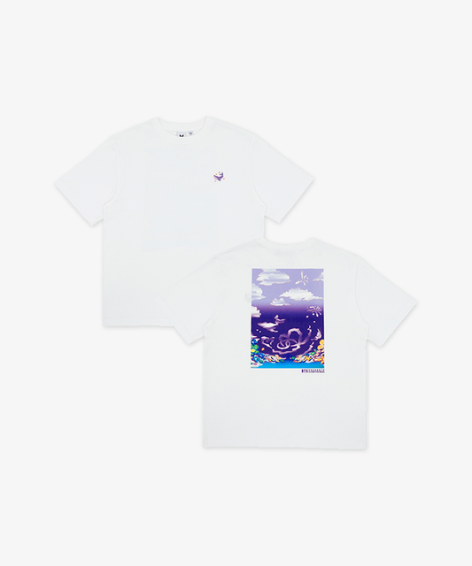 FINAL SALE - BTS 10th FESTA S/S T-Shirt_Graphic (white) S Size